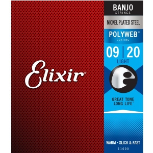 Elixir 11600 Nickelwound-Saiten für Banjo Light
