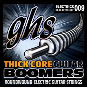 GHS Thick Core Guitar Boomers STR ELE EXL 009-043