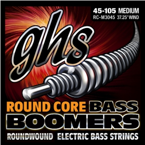 GHS Round Core Bass Boomers STR BAS 4M 045-105