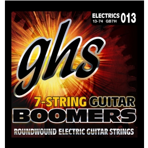 GHS Guitar Boomers E-Gitarren-Saiten, 7-str. Heavy, .013-.074