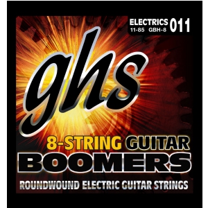 GHS Guitar Boomers E-Gitarren-Saiten, 8-str. Heavy, .011-.085