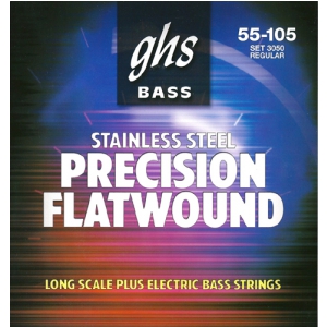 GHS Precision Flatwound STR BAS 4R 055-105