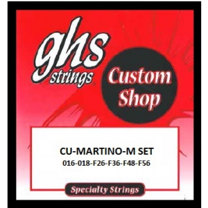 GHS Custom Shop - Pat Martino Signature Flatwounds E-Gitarren-Saiten, Light, .016-.056