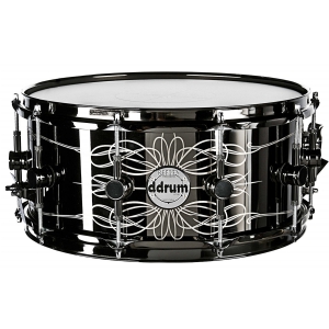 Ddrum Tatooed Lady 6.5x14 BLK
