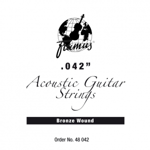 Framus Bronze - Westerngitarren-Saite .042, wound