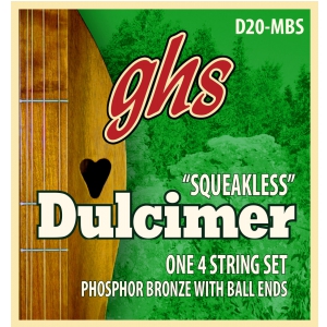 GHS Dulcimer String Set, D-Mixolydian Tuning