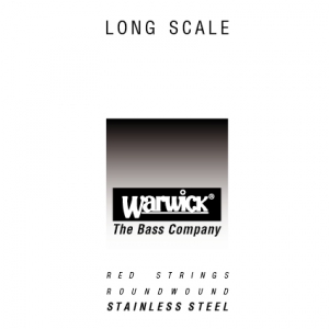 Warwick 42085 RED.085, Stainless Steel, Bassgitarren-Saite