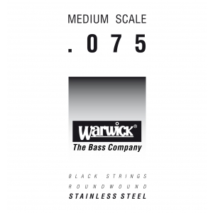 Warwick 39075 Black Label.075, Medium Scale, Bassgitarren-Saite