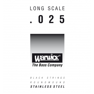 Warwick 40025 Black Label.025, Long Scale, Bassgitarren-Saite