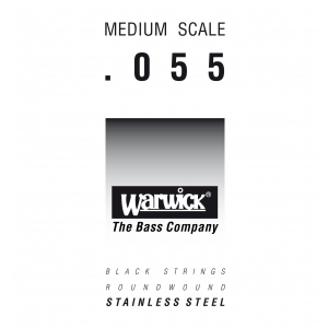 Warwick 39055 Black Label.055, Medium Scale, Bassgitarren-Saite