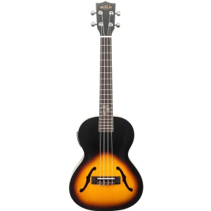 Kala Jazz Sunburst Tenor Ukulele (EQ) + TenorCase (UC-T)