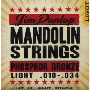 Dunlop Mandolin string Phosphor light 8 string