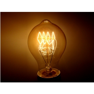 Edison Scrobb A19 60W E27 Old Style Carbon Glhbirne 
