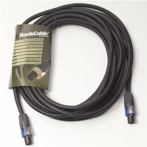 RockCable Lautsprecher-Kabel - SpeakON plugs, 4 Pole, 9 m / 29.5 ft.