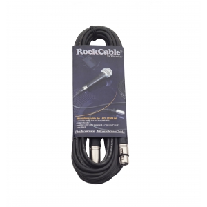 RockCable Mikrofon-Kabel - XLR (male) / XLR (female) - 9 m / 29.5 ft.