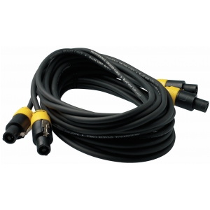 RockCable Lautsprecher-Kabel - lockable coaxial plug, 2-pin, 5 m / 16.4 ft.