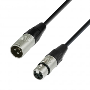 Adam Hall Cables K4 MMF 0050 Mikrofonkabel Rean XLR female auf XLR male 0,5 m 