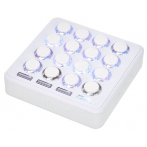 DJ TECHTOOLS - MIDI FIGHTER 3D WHITE premium midi-controller