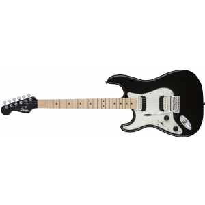 Fender Contemporary Stratocaster Hh Left-Handed, Maple Fingerboard, Black Metallic