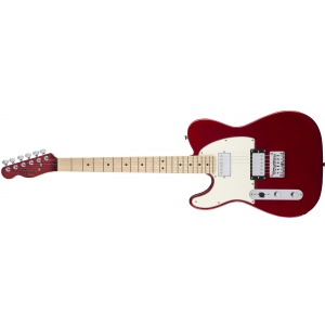 Fender Contemporary Telecaster Hh Left-Handed, Maple Fingerboard, Dark Metallic Red