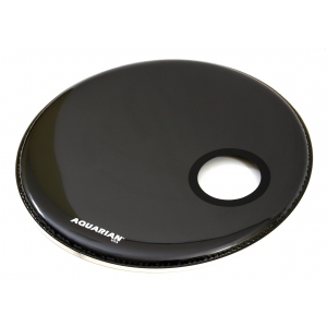 Aquarian 20 #8243;SMPTCC/BK Classic Clear Ported Schlagzeugfell