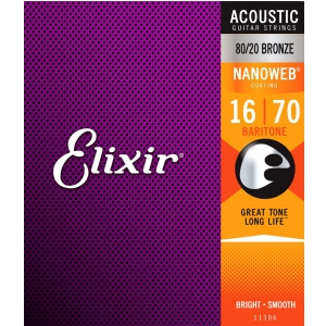 Elixir 11306 NW fr Baritone-Gitarre 16-70