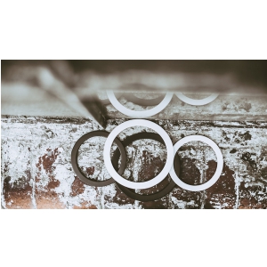 Code WH4 Port Hole White, Schlagzeugfell-Schallloch-Abdeckung, weiß