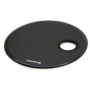 Aquarian 22 #8243;SMPTCC/BK Classic Clear Ported Schlagzeugfell