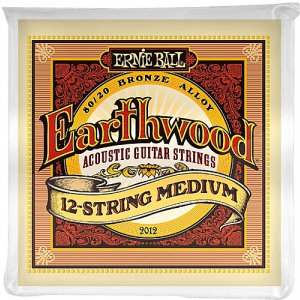 Ernie Ball 2012 Earthwood 12 #8242;s Medium Saiten fr Westerngitarre