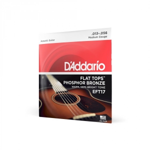D #8242;Addario EFT-17 Flat Top Saiten f�r Westerngitarre