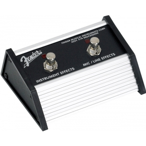Fender 2-Button Footswitch Acoustasonic Jr. Dsp, 1/4″ Connector