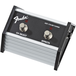 Fender 2-Button Footswitch Channel Select / Effects On/Off With 1/4″ Jack