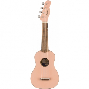 Fender Venice Shell Pink Soprano Ukulele