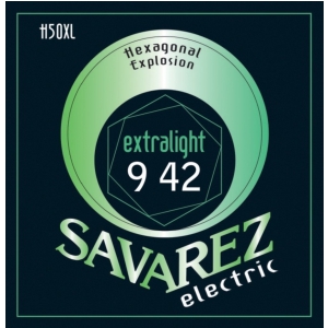 Savarez Ex-Light (676507) E-Gitarren-Saiten Hexagonal Explosion Nickel Ex-Light .009-.042
