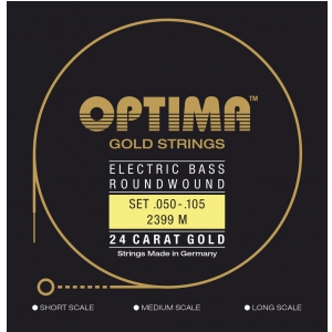 Optima 2399M (680435) Bassgitarren-Saiten Gold Strings Round Wound Set