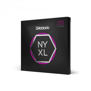 D #8242;Addario NYXL 0980 Saitensatz für 8-saitige E-Gitarre