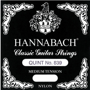 Hannabach (652826) 839MT Konzertgitarren-Saite (medium) - H/B6