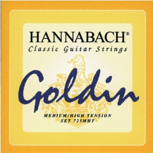 Hannabach (652724) 725MHT Konzertgitarren-Saite (medium/heavy) - D4