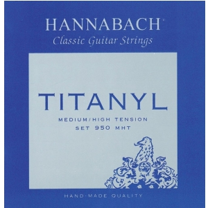 Hannabach (653154) E950 MHT Konzertgitarren-Saite (medium heavy) - D4w