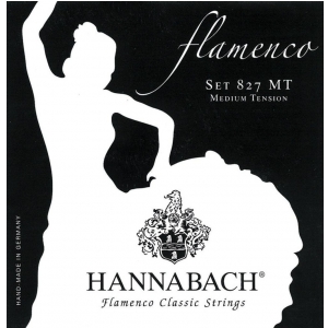 Hannabach (652928) 827MT Konzertgitarren-Saiten (medium) - Set 3 strun basowych