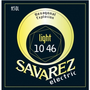 Savarez Light (676527) E-Gitarren-Saiten Hexagonal Explosion Nickel Light .010-.046