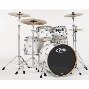 PDP by DW Shell set Concept Maple Schlagzeug (Pearlescent white) 