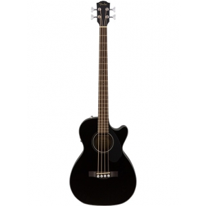 Fender CB60SCE Black Elektroakustische Bassgitarre