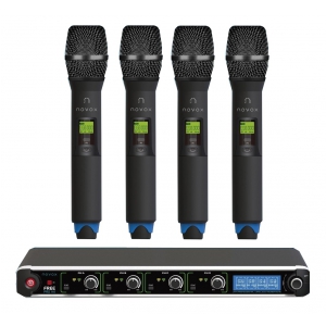 Novox Free PRO H4 mikrofon bezprzewodowy poczwrny  (...)