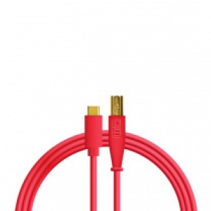 DJ TECHTOOLS Chroma Cable kabel USB-C (czerwony)