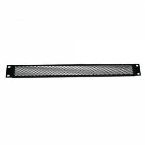 Adam Hall Parts 87221 VR - Panel wentylacyjny w ksztacie litery U, 19″, 1U, okrge otwory