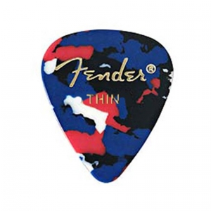 Fender 351 Shape Classic, Thin, Confetti Plektrum