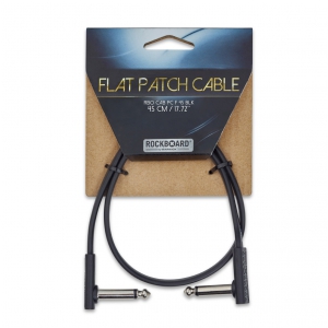 RockBoard Flat Patch Cable Black 45 cm