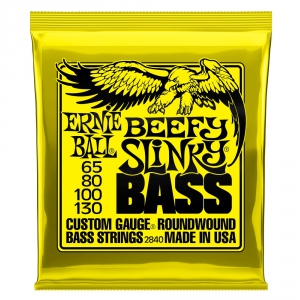 Ernie Ball 2840 NC Beefy Slinky Bass Saiten fr Bassgitarre 65-130