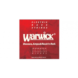 Warwick 46400 Red Lab Nickel Plated Steel Bassgitarren-Saiten 20-130